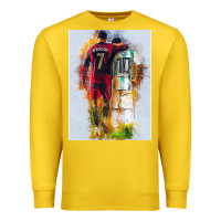 Lemon messi and ronaldo Premium Sweatshirt - linhVisuals