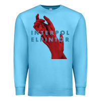 Ocean Blue interpol Premium Sweatshirt - linhVisuals