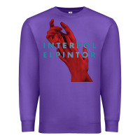 Purple interpol Premium Sweatshirt - linhVisuals