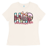 Bone Easter Day Hop bunny Ladies Tee - OliviaCreatesArt