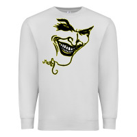Dove Grey J O K E R Premium Sweatshirt - linhVisuals