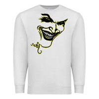 Oatmeal Heather J O K E R Premium Sweatshirt - linhVisuals