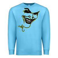 Ocean Blue J O K E R Premium Sweatshirt - linhVisuals