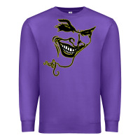Purple J O K E R Premium Sweatshirt - linhVisuals