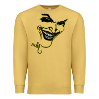 Antique Gold J O K E R Premium Sweatshirt - linhVisuals