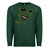 Sports Green J O K E R Premium Sweatshirt - linhVisuals