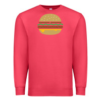 Cardinal vintage burger print Premium Sweatshirt - linhVisuals
