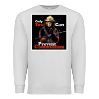 Dove Grey only you can prevent communism Premium Sweatshirt - linhVisuals