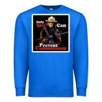 True Royal only you can prevent communism Premium Sweatshirt - linhVisuals