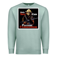 Seafoam only you can prevent communism Premium Sweatshirt - linhVisuals