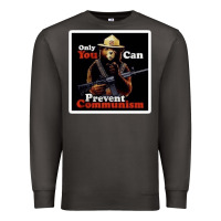Smoke only you can prevent communism Premium Sweatshirt - linhVisuals