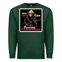 Sports Green only you can prevent communism Premium Sweatshirt - linhVisuals