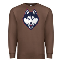 Chestnut wolf head tshirt Premium Sweatshirt - linhVisuals