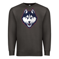 Smoke wolf head tshirt Premium Sweatshirt - linhVisuals