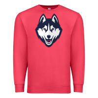 Cardinal wolf head tshirt Premium Sweatshirt - linhVisuals