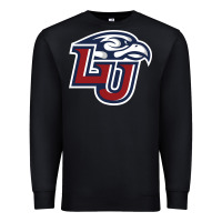 Black liberty flames Premium Sweatshirt - linhVisuals