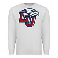Dove Grey liberty flames Premium Sweatshirt - linhVisuals