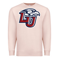 Pale Pink liberty flames Premium Sweatshirt - linhVisuals