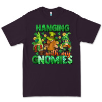 Plum St. Patrick's Day gnomes Premium Tee - CowGirlArtShop