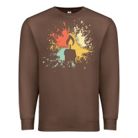 Chestnut candle t  shirt c a n d l e i n k s p l a s h t  shirt Premium Sweatshirt - linhVisuals