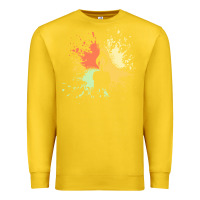 Lemon candle t  shirt c a n d l e i n k s p l a s h t  shirt Premium Sweatshirt - linhVisuals