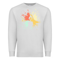 Dove Grey candle t  shirt c a n d l e i n k s p l a s h t  shirt Premium Sweatshirt - linhVisuals