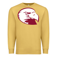 Antique Gold lock haven bald eagles Premium Sweatshirt - linhVisuals