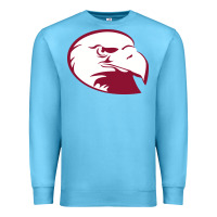 Ocean Blue lock haven bald eagles Premium Sweatshirt - linhVisuals