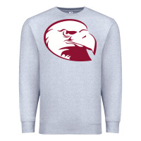 Heather Grey lock haven bald eagles Premium Sweatshirt - linhVisuals