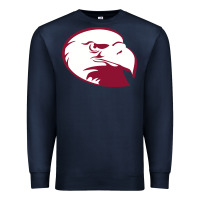 Navy lock haven bald eagles Premium Sweatshirt - linhVisuals