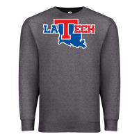 Charcoal Heather louisiana tech bulldogs Premium Sweatshirt - linhVisuals