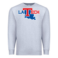 Heather Grey louisiana tech bulldogs Premium Sweatshirt - linhVisuals
