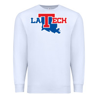 White louisiana tech bulldogs Premium Sweatshirt - linhVisuals