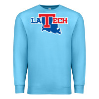 Ocean Blue louisiana tech bulldogs Premium Sweatshirt - linhVisuals