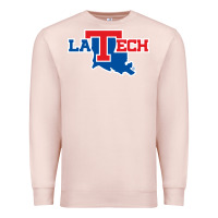 Pale Pink louisiana tech bulldogs Premium Sweatshirt - linhVisuals