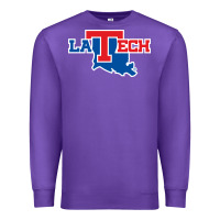 Purple louisiana tech bulldogs Premium Sweatshirt - linhVisuals