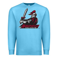 Ocean Blue manhattanville valiants Premium Sweatshirt - linhVisuals