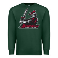 Sports Green manhattanville valiants Premium Sweatshirt - linhVisuals
