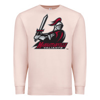 Pale Pink manhattanville valiants Premium Sweatshirt - linhVisuals