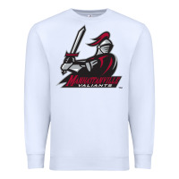 White manhattanville valiants Premium Sweatshirt - linhVisuals
