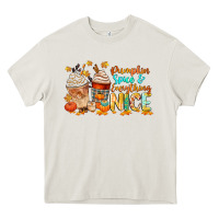 Cream pumpkin spice and everything nice Heavy Core Tee - CowGirlArtShop