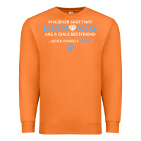 Carrot whoever said that diamonds are a girls best friend never owned a dog Premium Sweatshirt - linhVisuals