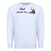 White shostakovich 80045019 Premium Sweatshirt - linhVisuals