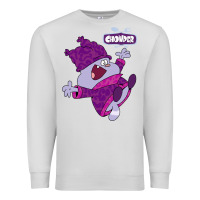 Dove Grey chowder Premium Sweatshirt - linhVisuals