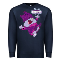 Navy chowder Premium Sweatshirt - linhVisuals
