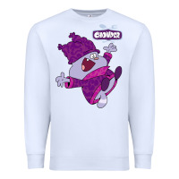 White chowder Premium Sweatshirt - linhVisuals