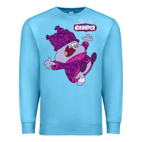 Ocean Blue chowder Premium Sweatshirt - linhVisuals