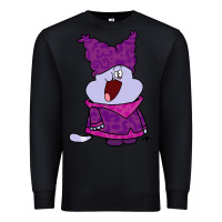 Black chowder Premium Sweatshirt - linhVisuals