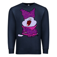 Navy chowder Premium Sweatshirt - linhVisuals