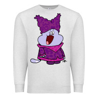 Oatmeal Heather chowder Premium Sweatshirt - linhVisuals